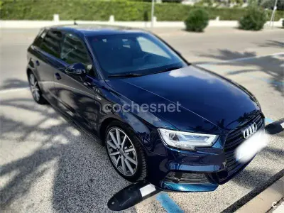 Usado Audi A3 Premium 150 CV (110 kW) 2018 Negro Berlina