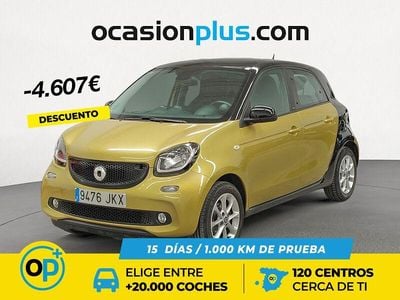 Amarillo Usado 2015 Smart ForFour Utilitario | 10.093 € (Precio justo)