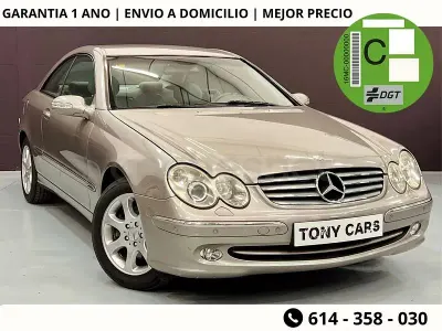 Usado Mercedes CLK320 Elegance 218 CV (160 kW) 2005 Beige Coupe