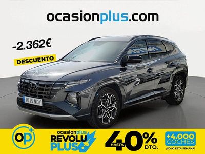 Usado Hyundai Tucson N Line 150 CV (110 kW) 2023 Gris SUV