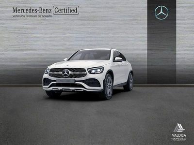 Usado Mercedes GLC220 AMG line 194 CV (142 kW) 2020 Blanco Coupe