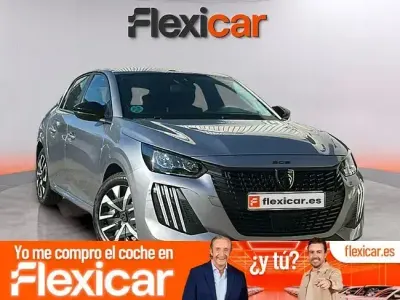 Usado Peugeot 208 Allure 100 CV (73 kW) 2024 Gris Utilitario