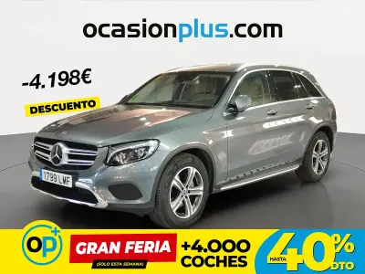 Usado Mercedes GLC350 258 CV (189 kW) 2017 Gris SUV