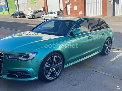 Usado Audi A6 326 CV (239 kW) 2016 Verde Familiar