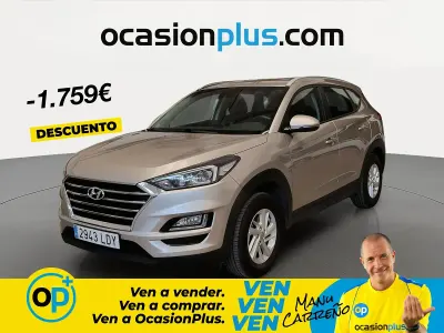 Usado Hyundai Tucson 132 CV (97 kW) 2020 Beige SUV