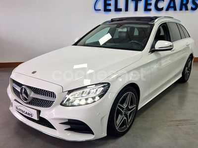 Usado Mercedes C220 194 CV (142 kW) 2019 Blanco Familiar