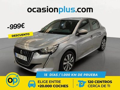 Gris Usado 2020 Peugeot 208 Active Utilitario | 10.590 € (Precio justo)