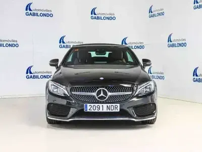 Usado Mercedes C220 170 CV (125 kW) 2017 Negro Descapotable