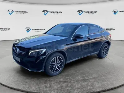 Usado Mercedes GLC220 170 CV (125 kW) 2019 Azul SUV