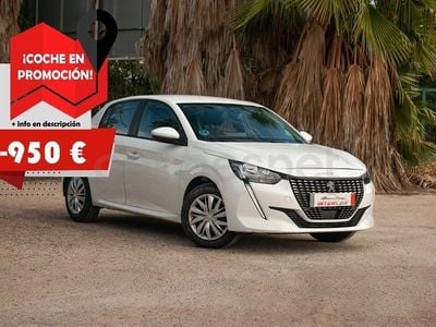 Usado Peugeot 208 Active 100 CV (73 kW) 2021 Blanco Utilitario