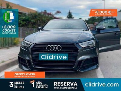 Usado Audi A3 Premium 150 CV (110 kW) 2019 Gris Berlina