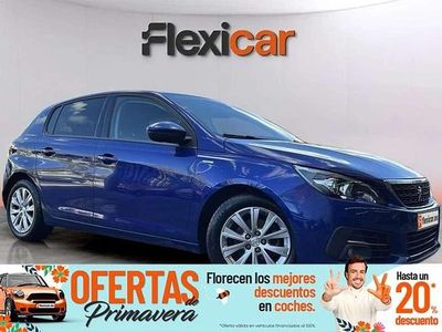 Usado Peugeot 308 SW Allure 131 CV (96 kW) 2020 Azul Familiar