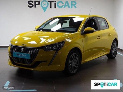 Usado Peugeot 208 Active 100 CV (73 kW) 2021 Amarillo Utilitario