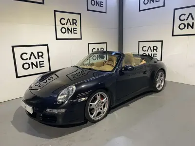 Usado Porsche 911 Carrera 4S Cabriolet 355 CV (261 kW) 2007 Negro Descapotable