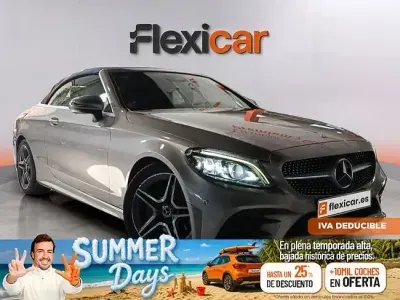 Usado Mercedes C220 194 CV (142 kW) 2019 Marrón Descapotable