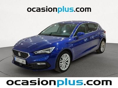 Usado Seat Leon XCELLENCE 150 CV (110 kW) 2021 Azul Utilitario