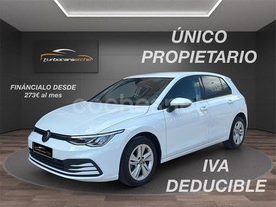 Usado VW Golf VIII Life 130 CV (95 kW) 2022 Blanco Berlina