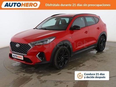 Usado Hyundai Tucson N Line 136 CV (100 kW) 2019 Rojo SUV