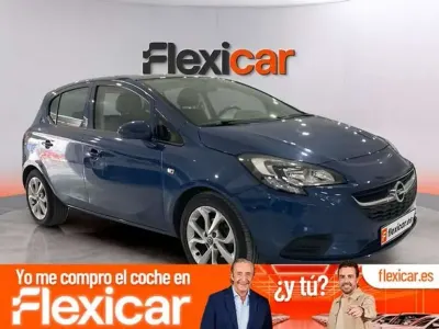 Usado Opel Corsa Selective 90 CV (66 kW) 2017 Azul Utilitario