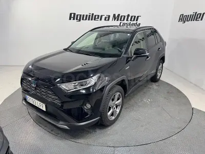 Usado Toyota RAV4 Hybrid Luxury 218 CV (160 kW) 2020 Negro SUV