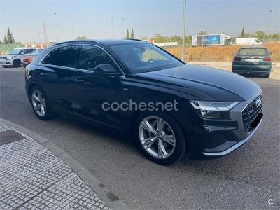 Usado Audi Q8 S-Line 286 CV (210 kW) 2018 Negro SUV