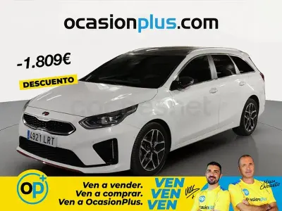 Usado Kia Ceed GT GT-Line 160 CV (117 kW) 2021 Blanco Familiar
