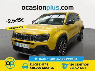 Begagnad Jeep Avenger Summit 100 HK (73 kW) 2023 Gul SUV