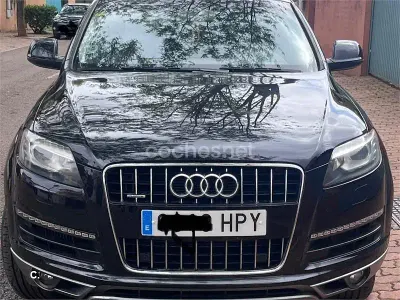 Usado Audi Q7 Advanced 204 CV (150 kW) 2013 Negro SUV
