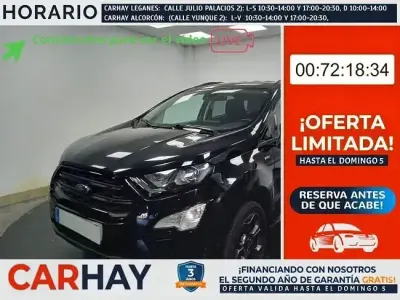 Usado Ford Ecosport ST-Line 125 CV (91 kW) 2022 Negro SUV