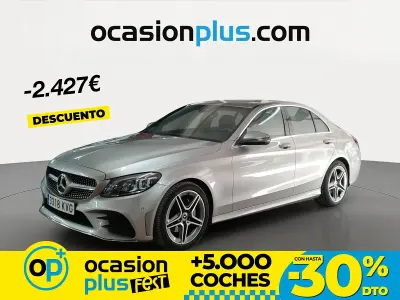 Używany Mercedes C200 184 KM (135 kW) 2019 Szary Sedan/Limuzyna