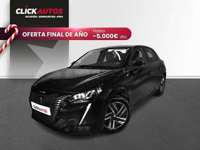 Negro Usado 2023 Peugeot 208 Allure Utilitario | 12.050 € (Precio justo)