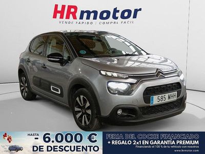 Gris / plata Usado 2023 Citroën C3 PureTech Berlina | 13.590 € (Precio justo)