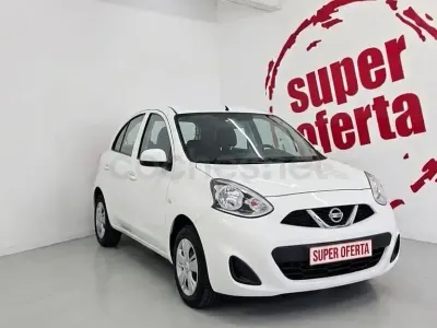 Usado Nissan Micra Acenta 80 CV (58 kW) 2016 Blanco Utilitario