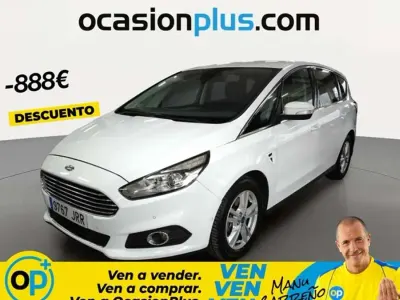 Usado Ford S-MAX Titanium 180 CV (132 kW) 2016 Blanco Monovolumen