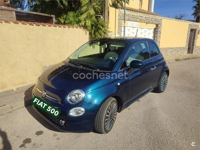 Usado Fiat 500 Lounge 69 CV (50 kW) 2018 Azul Berlina