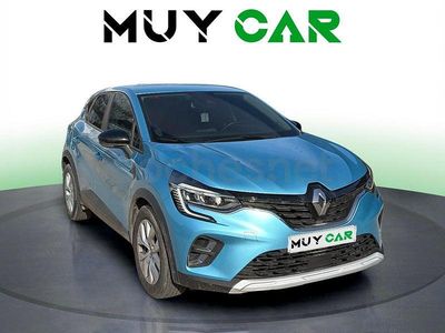 Usado Renault Captur Intens 91 CV (66 kW) 2021 Azul SUV