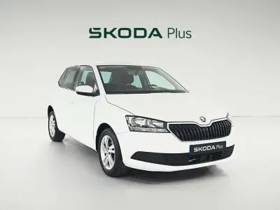 Usado Skoda Fabia Ambition 60 CV (44 kW) 2020 Blanco Utilitario