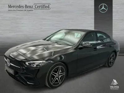 Usado Mercedes C200 AMG line 163 CV (119 kW) 2023 Negro Berlina