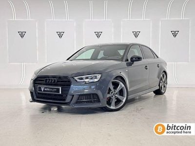 Usado Audi A3 S-Line 150 CV (110 kW) 2019 Gris / plata Berlina