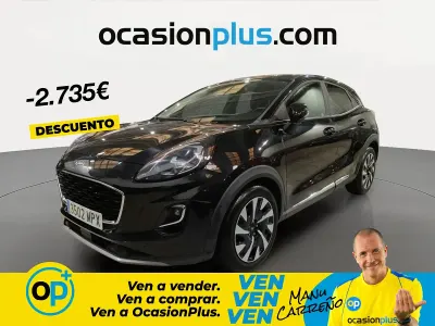 Usado Ford Puma Titanium 125 CV (91 kW) 2024 Negro SUV