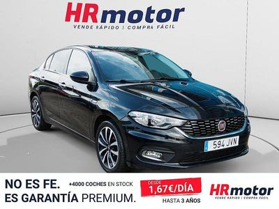 Usado Fiat Tipo Lounge 120 CV (88 kW) 2016 Negro Berlina
