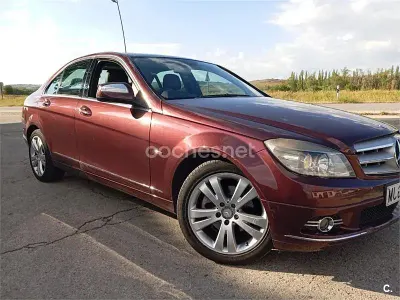 Occasion Mercedes C200 Avantgarde 184 PK (135 kW) 2008 Rood Sedan
