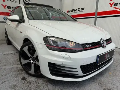 Brugt VW Golf VII GTI 230 HK (169 kW) 2014 Hvid Sedan