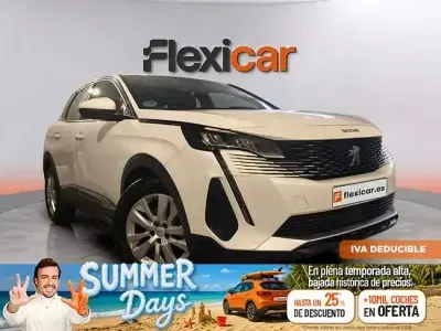Usado Peugeot 3008 Active 130 CV (95 kW) 2021 Blanco SUV
