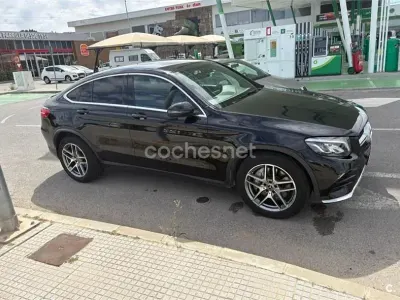 Usado Mercedes GLC220 170 CV (125 kW) 2018 Negro SUV