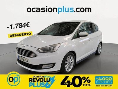 Usado Ford C-MAX Titanium 150 CV (110 kW) 2016 Blanco Monovolumen