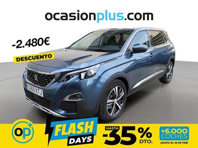 Usado Peugeot 5008 Allure 130 CV (95 kW) 2019 Azul Recogida