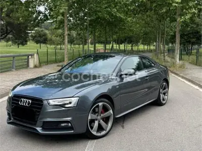 Usado Audi A5 S-Line 245 CV (180 kW) 2015 Gris / plata Coupe