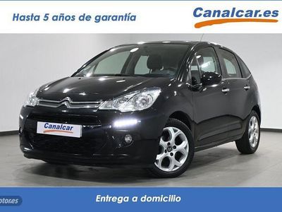 Usado Citroën C3 68 CV (50 kW) 2015 Negro Utilitario