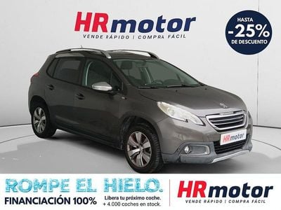 Usado Peugeot 2008 Style 82 CV (60 kW) 2016 Gris SUV